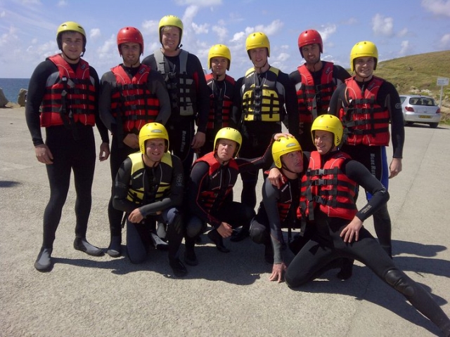  Gran grupo de coasteers
